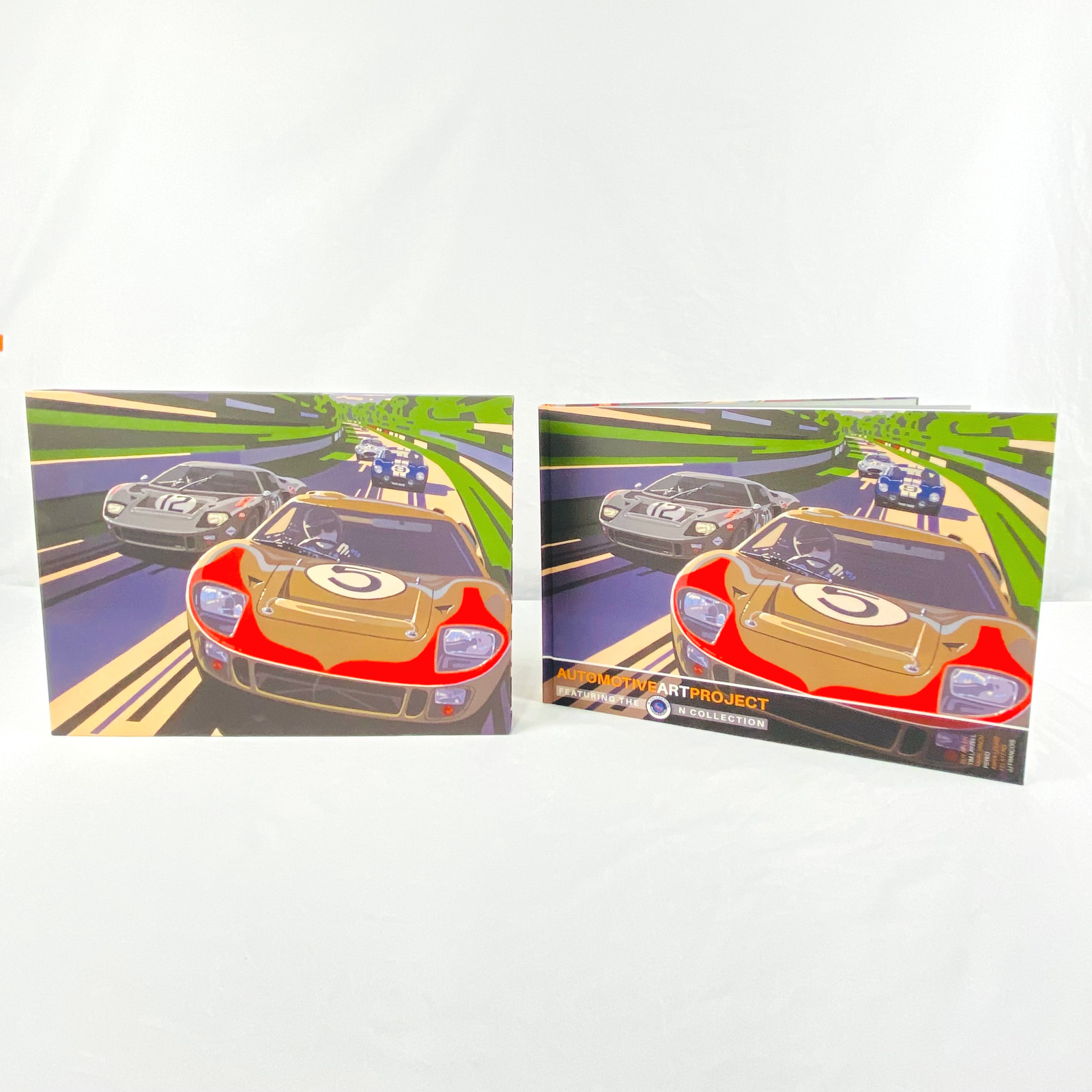 Porter Press Automotive Art Project Fabric Hard Cover Book | Collector&rsquo;s Edition