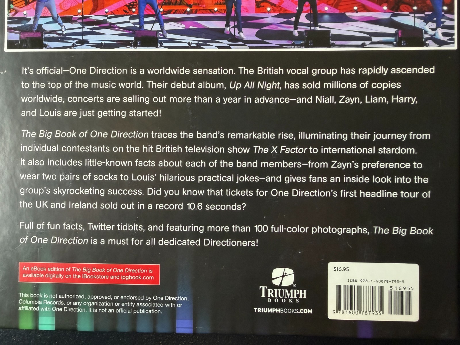 The Big Book of One Direction by Triumph Books – Hardback – 192 Pages