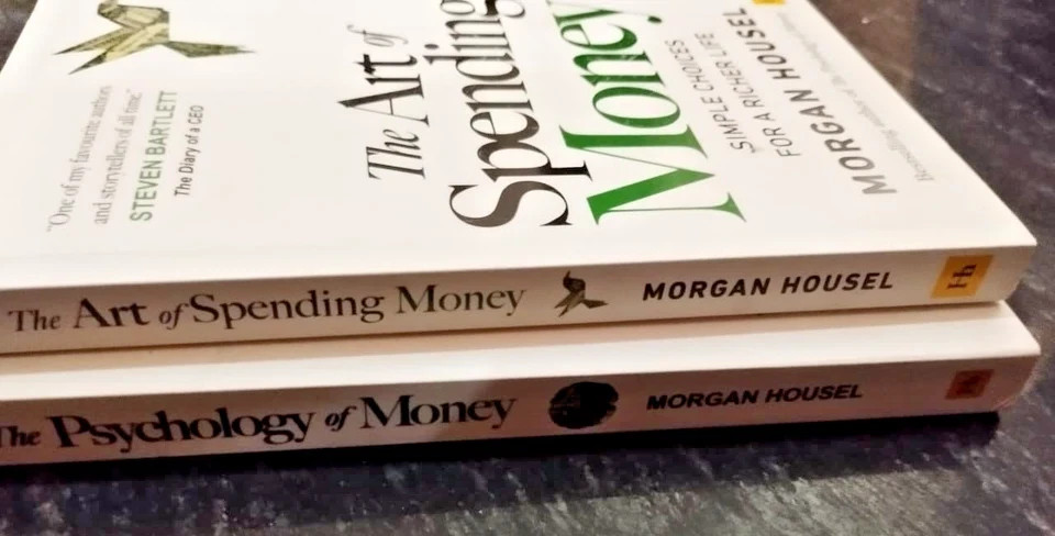 2 book set The Art of Spending Money & Psychology of Money Free Ship USA ITEM