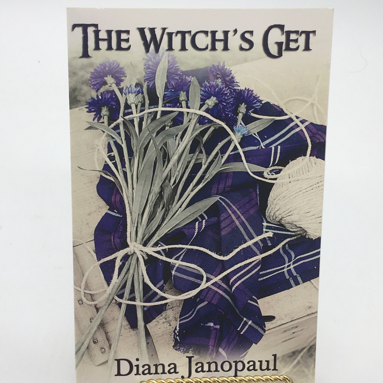 THE WITCH&rsquo;S GET By Diana Janopaul Artemis Moon Publishing SIGNED COPY VERY GOOD