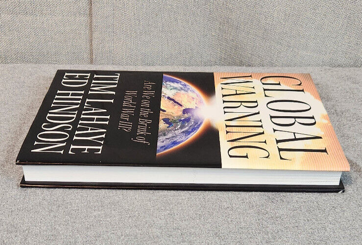 Global Warning Brink Of World War III Tim Lahaye Hardcover Book 9&Prime; x 6&Prime; x 1&Prime; NEW