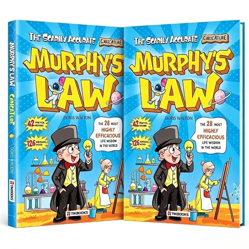 Murphy&rsquo;s Law Learning Book for Kids 8-12 with 128 Pages Paperback Illustrated