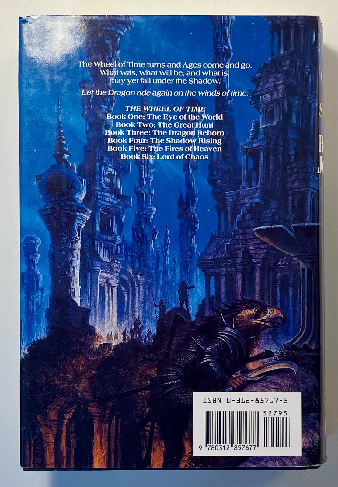 A Crown of Swords by Robert Jordan, Vintage HC, Wheel of Time #7 First Edition