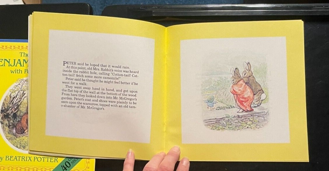 The Tale of Benjamin Bunny with Peter Rabbit. I don&rsquo;t sell anything for less $1