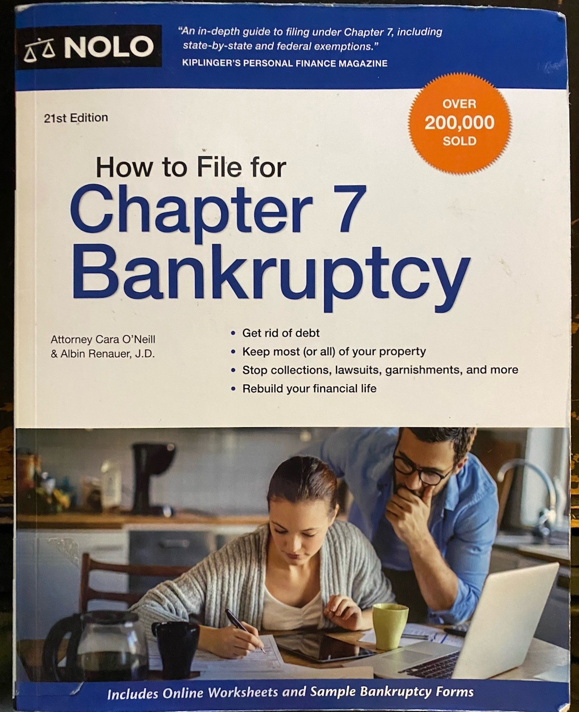How to File for Chapter 7 – Paperback book by O&rsquo;Neill Attorney
