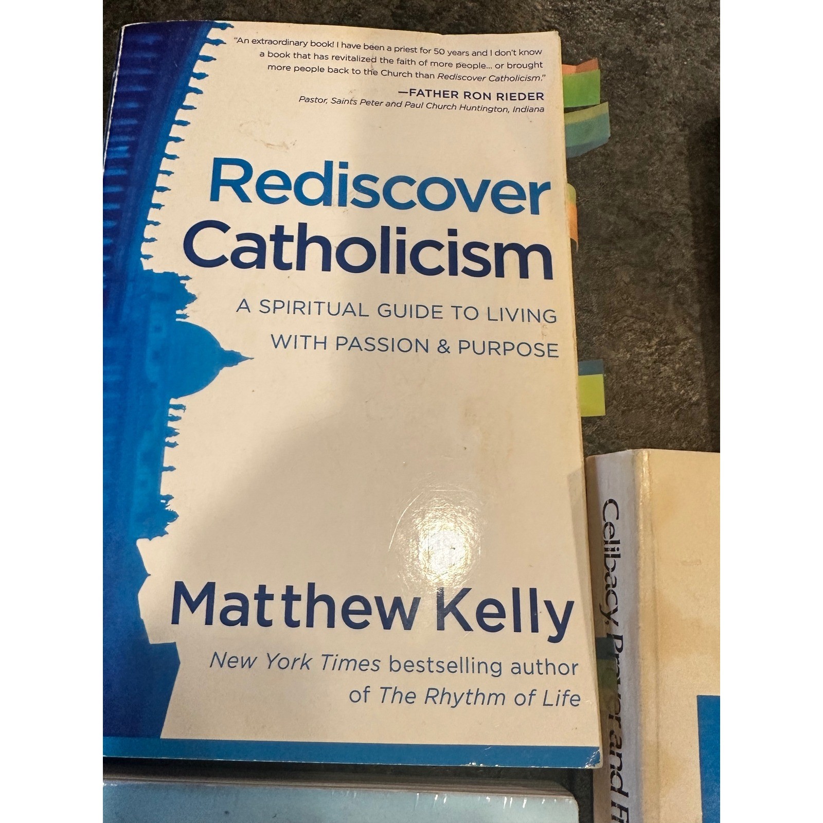 Mixed Christian Book Lot of 6 Matthew Kelly Robert Barron Religious Spiritual