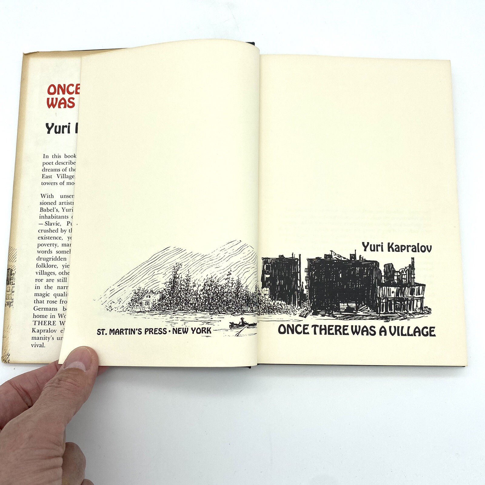 Once There Was A Village By Yuri Kapralov St. Martin’s Press 1974 Hardcover