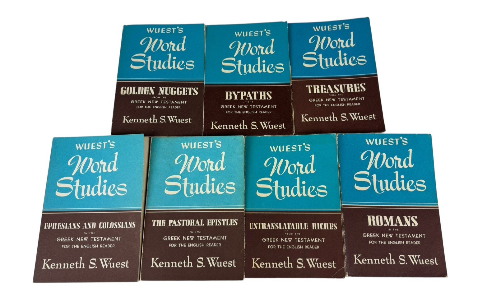 Wuest&rsquo;s Word Studies Greek New Testament For English Readers Lot Of 7