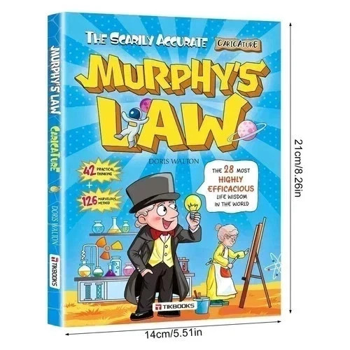 Murphy&rsquo;s Law Learning Book for Kids 8-12 with 128 Pages Paperback Illustrated