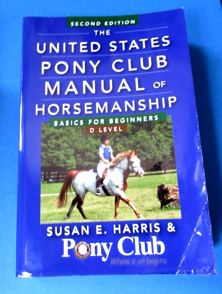 Lot of 3: US Pony Clubs Manual Horsemanship:Book 3 Advanced, Intermediate+ Basic