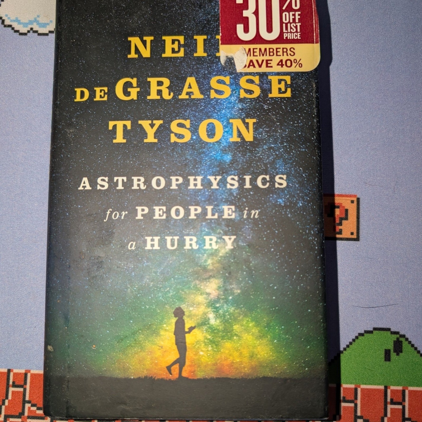 Neil deGrasse Tyson Astrophysics for People in a Hurry Hardcover Black Science