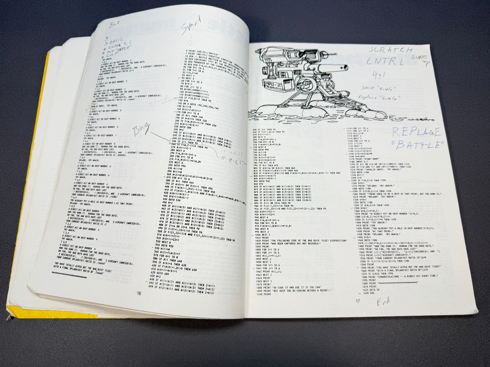 BASIC COMPUTER GAMES MICROCOMPUTER EDITION BOOK DAVID AHL VINTAGE 1978 WORKMAN