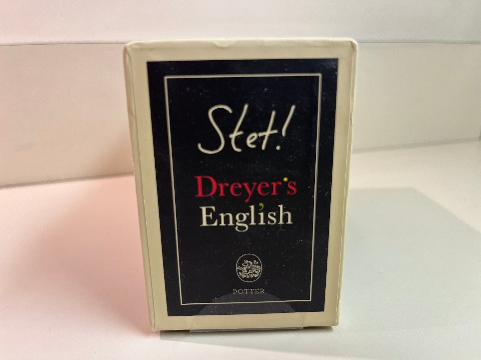 New Old Stock- Stet! Dreyer&rsquo;s English Card Game Language Lovers, Benjamin Dreyer