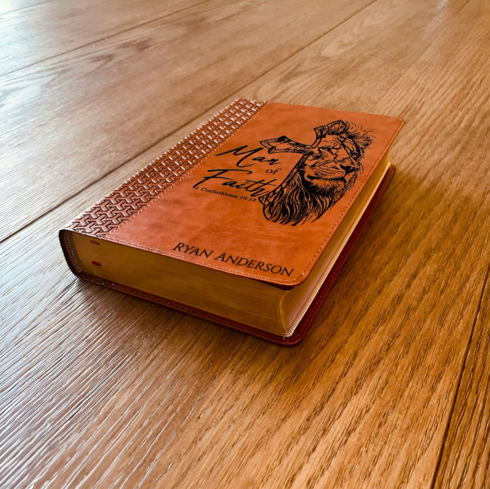 Personalized Bible for Men, KJV Study Bible, Custom Bible for Men Name Engraved