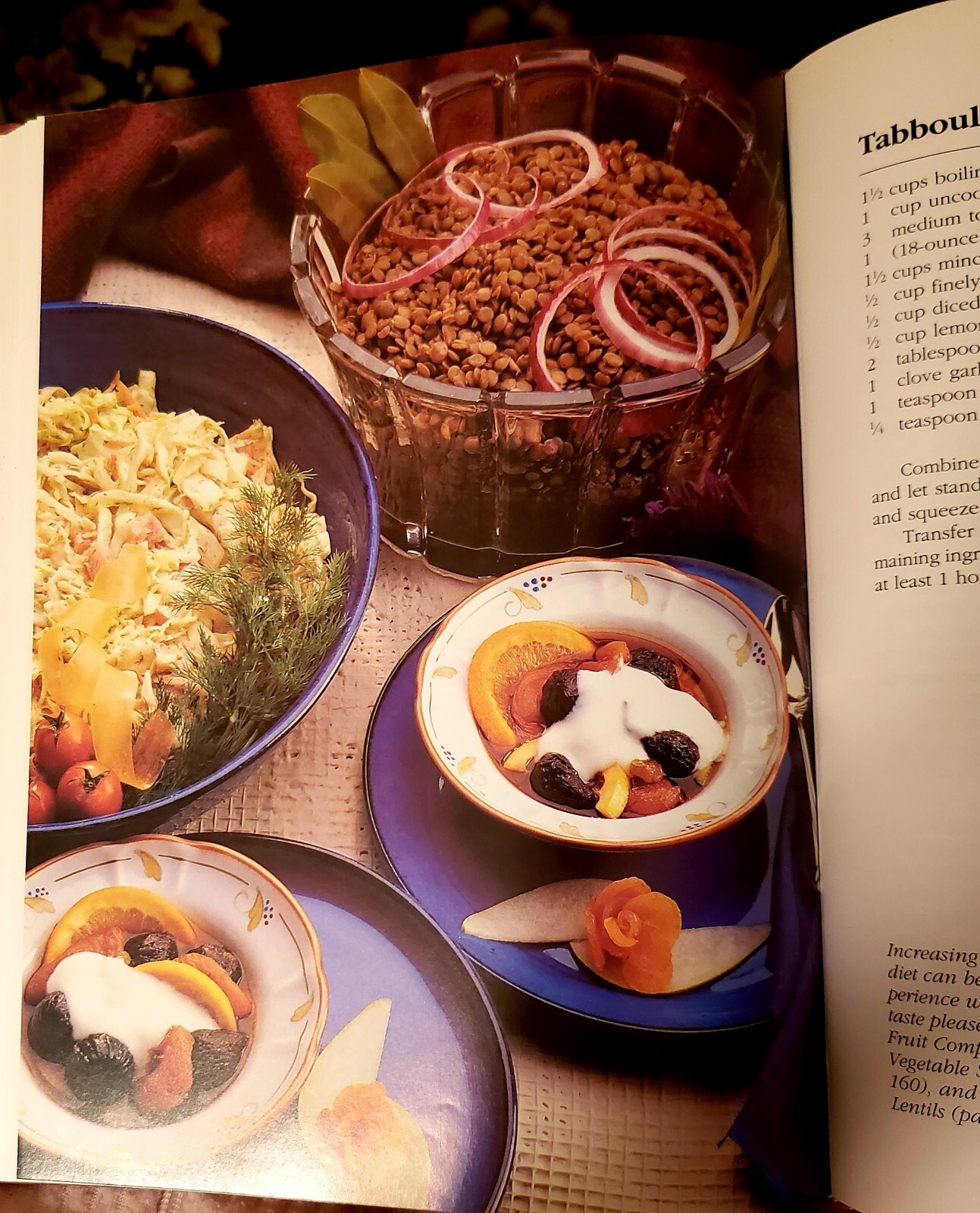 Vintage 1990! Delicious Ways To Lower Cholesterol Cookbook. Hardcover 240 Pages