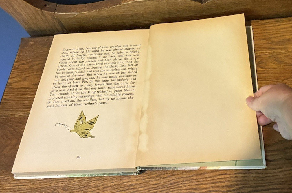 Fairy Tales by Whitman Publishing 1950 LARGE Size Children&rsquo;s Book