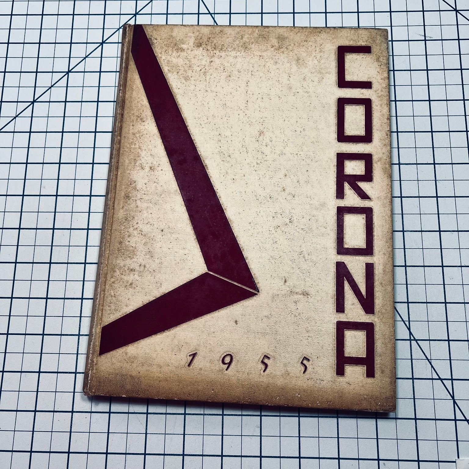 The &rsquo;55 Corona St. Stephens High School Yearbook Hickory NC Vintage