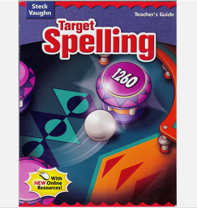 Target Spelling: Teacher&rsquo;s Guide 1260 ~ Steck Vaughn