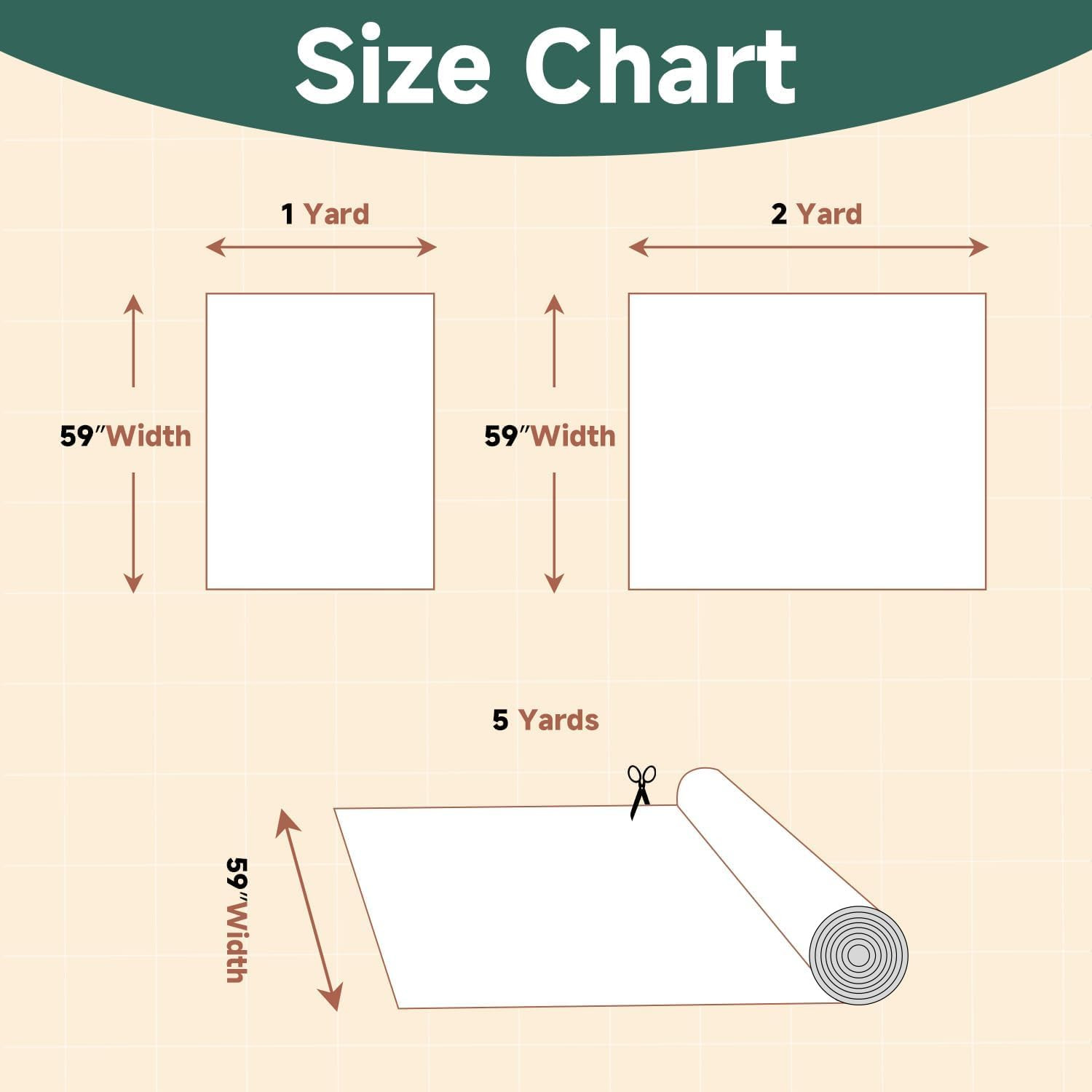 Canvas Fabric by the Yard, 59 » Wide, 10Oz Premium Natural Cotton Duck Canvas Fa
