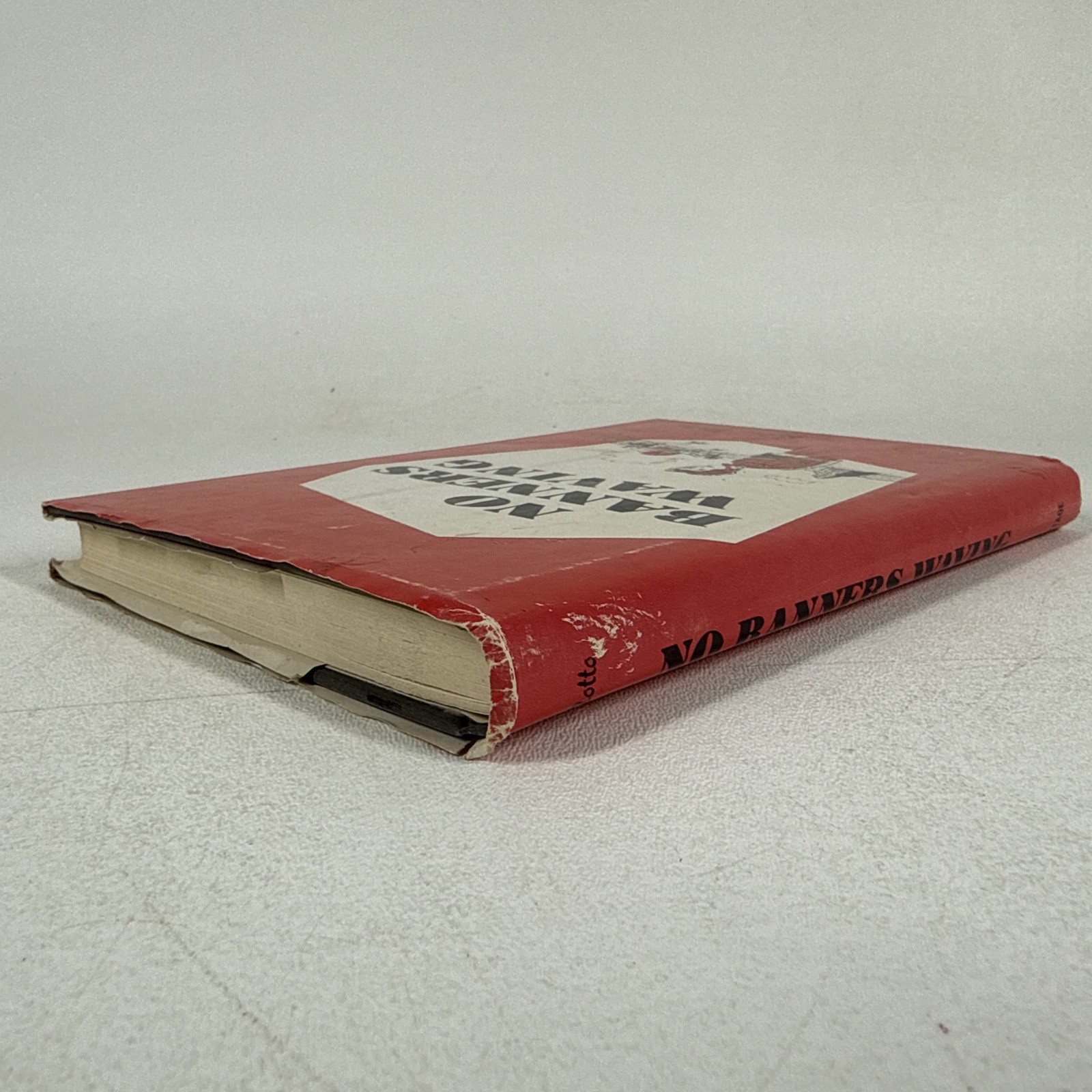 No Banners Waving First Edition SIGNED Sytha Motto Hardcover DJ