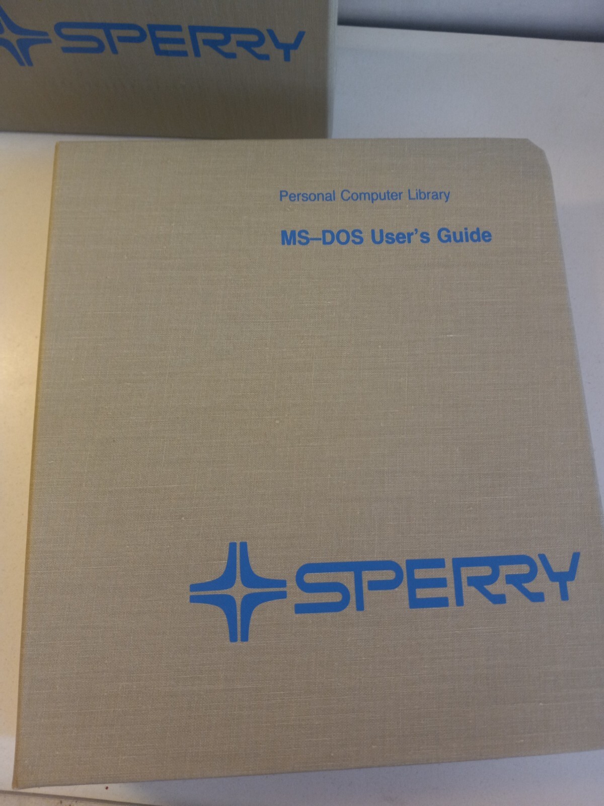 MS-DOS User&rsquo;s Guide Sperry 1985 Rev. 2 Personal Computer System