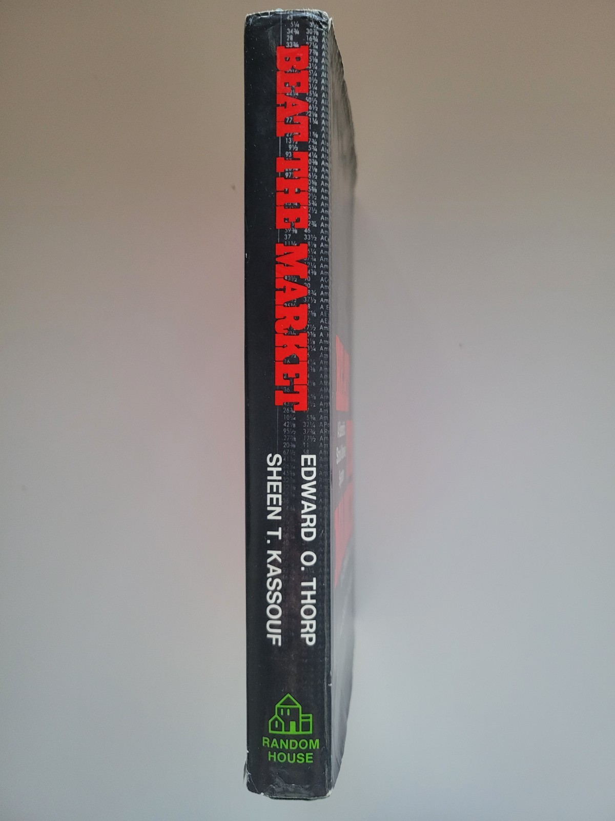 1967 BEAT THE MARKET HARDCOVER SCIENTIFIC STOCK MARKET SYSTEM EDWARD O. THORP HC