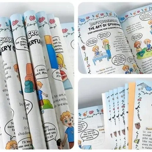 Leadership Academy -Leadership Enlightenment Funny Comic Reading Book for Kid OY