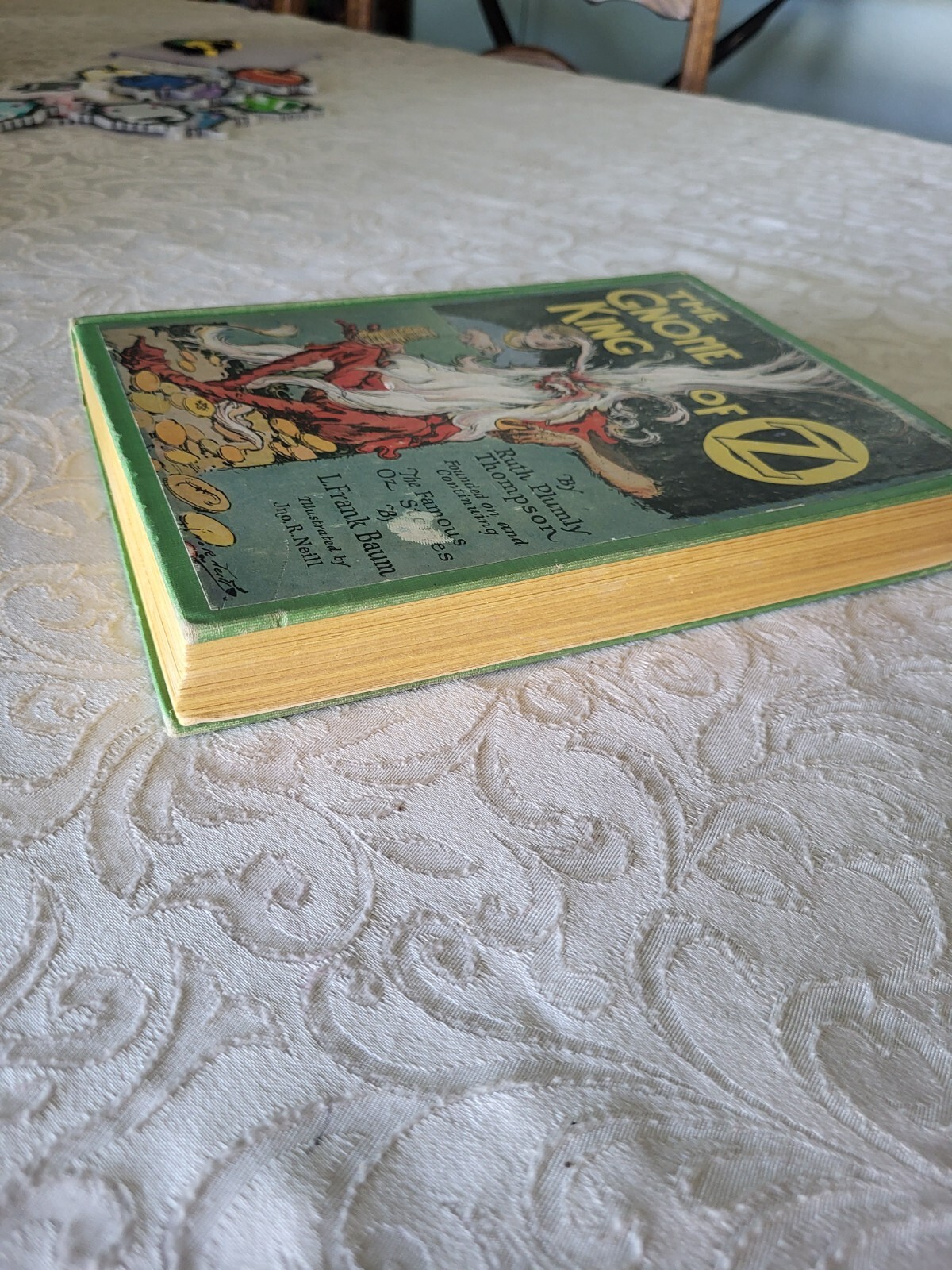 GNOME King of Oz ~ Ruth Plumly Thompson 12 COLOR PLATES 1927 John R. Neill