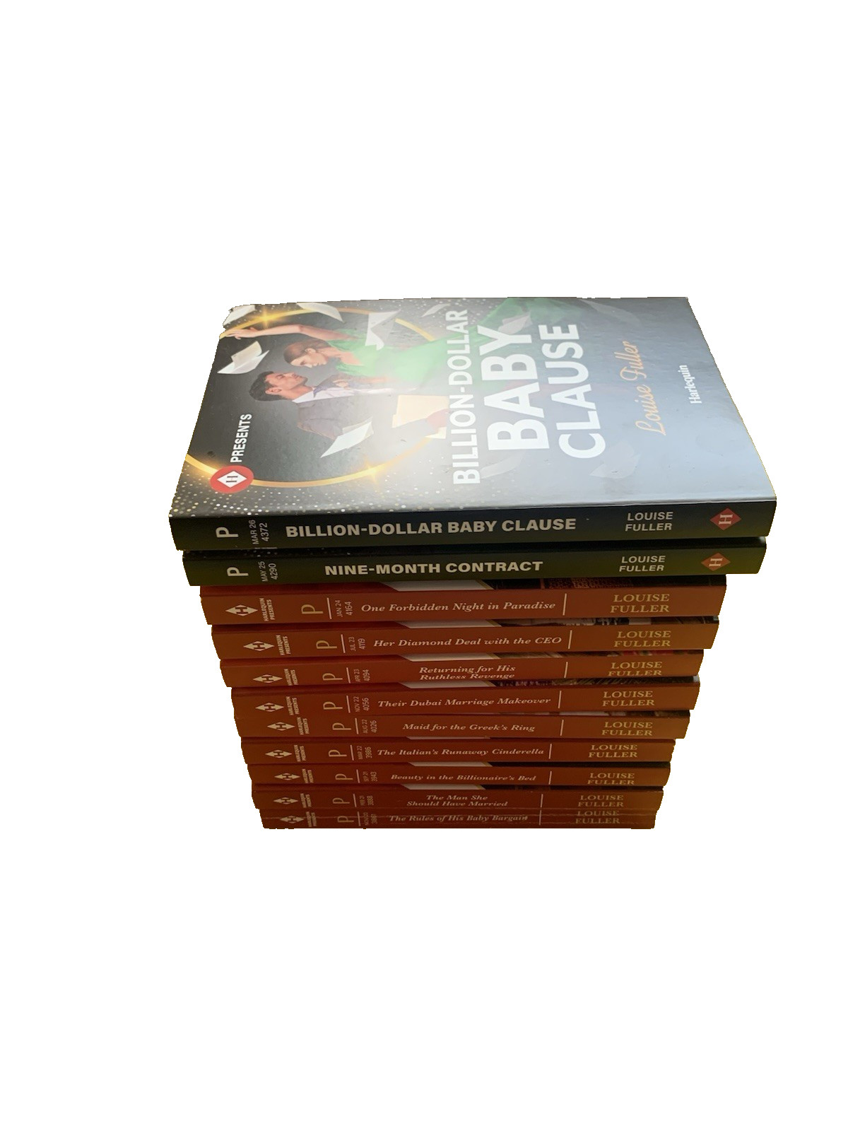 Louise Fuller, Billion-Dollar Baby Clause, Harlequin Presents, March 2026, + 10!