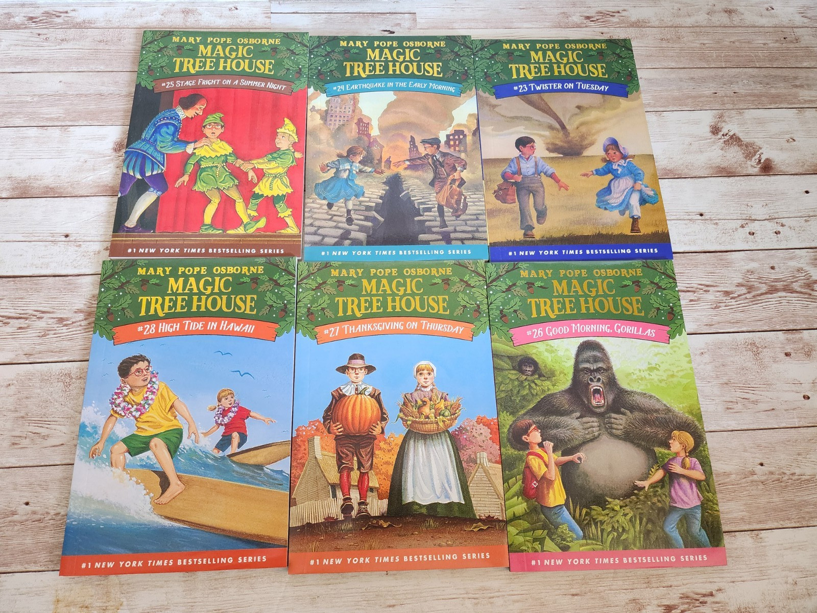 Magic Tree House Complete Book Set 1-28 by Mary Pope Osborne Children&rsquo;s Magical