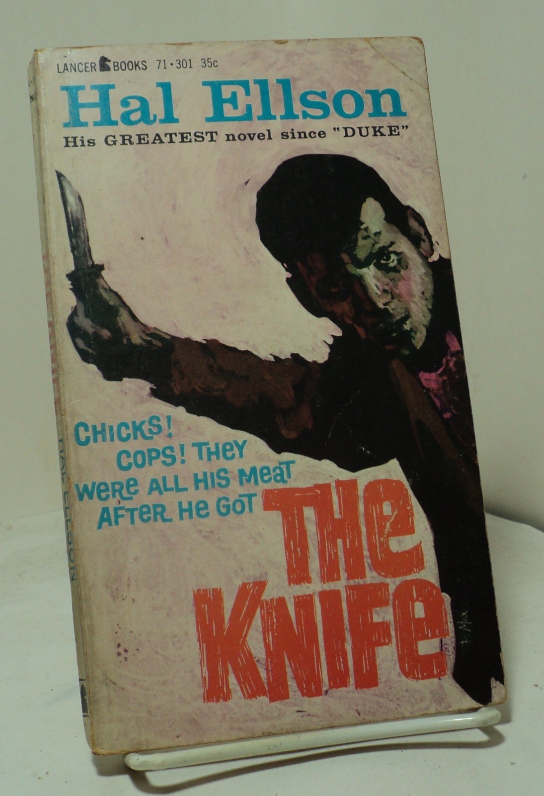 The Knife by Hal Ellson – Lancer 71-301 – 1961