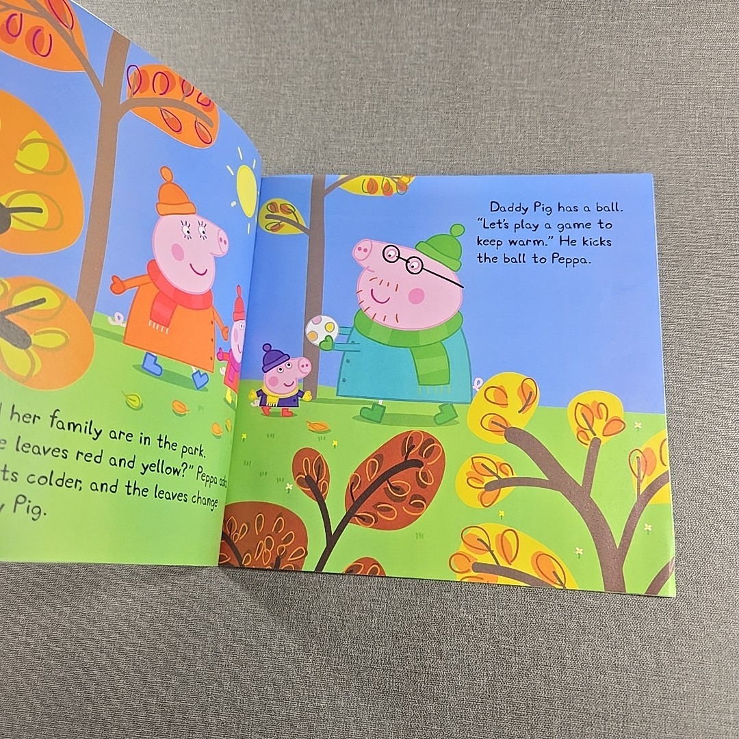 Peppa Pig ~ Bedtime~Tooth Fairy~Windy~Swimming ~ 2015 ~ 4 Trade Paperback Books
