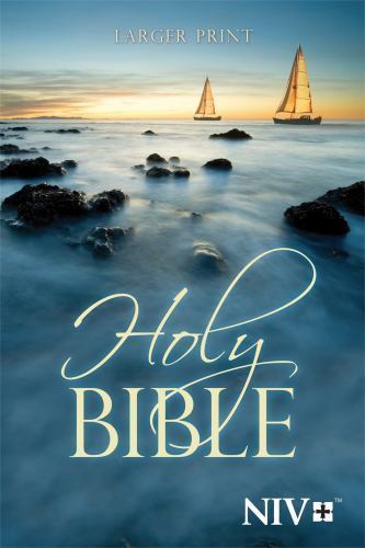 Larger Print Bible-NIV by Zondervan