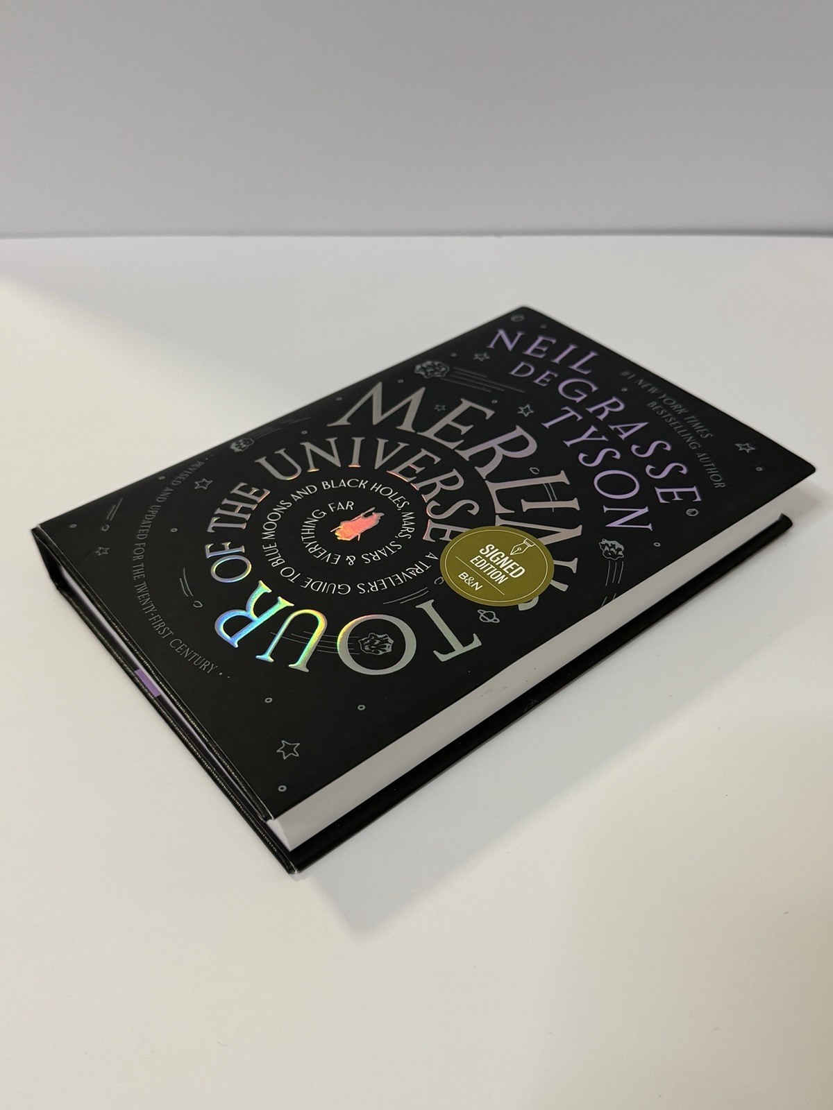 Neil deGrasse Tyson Signed Merlin&rsquo;s Tour of the Universe Autographed 1st Ed Book