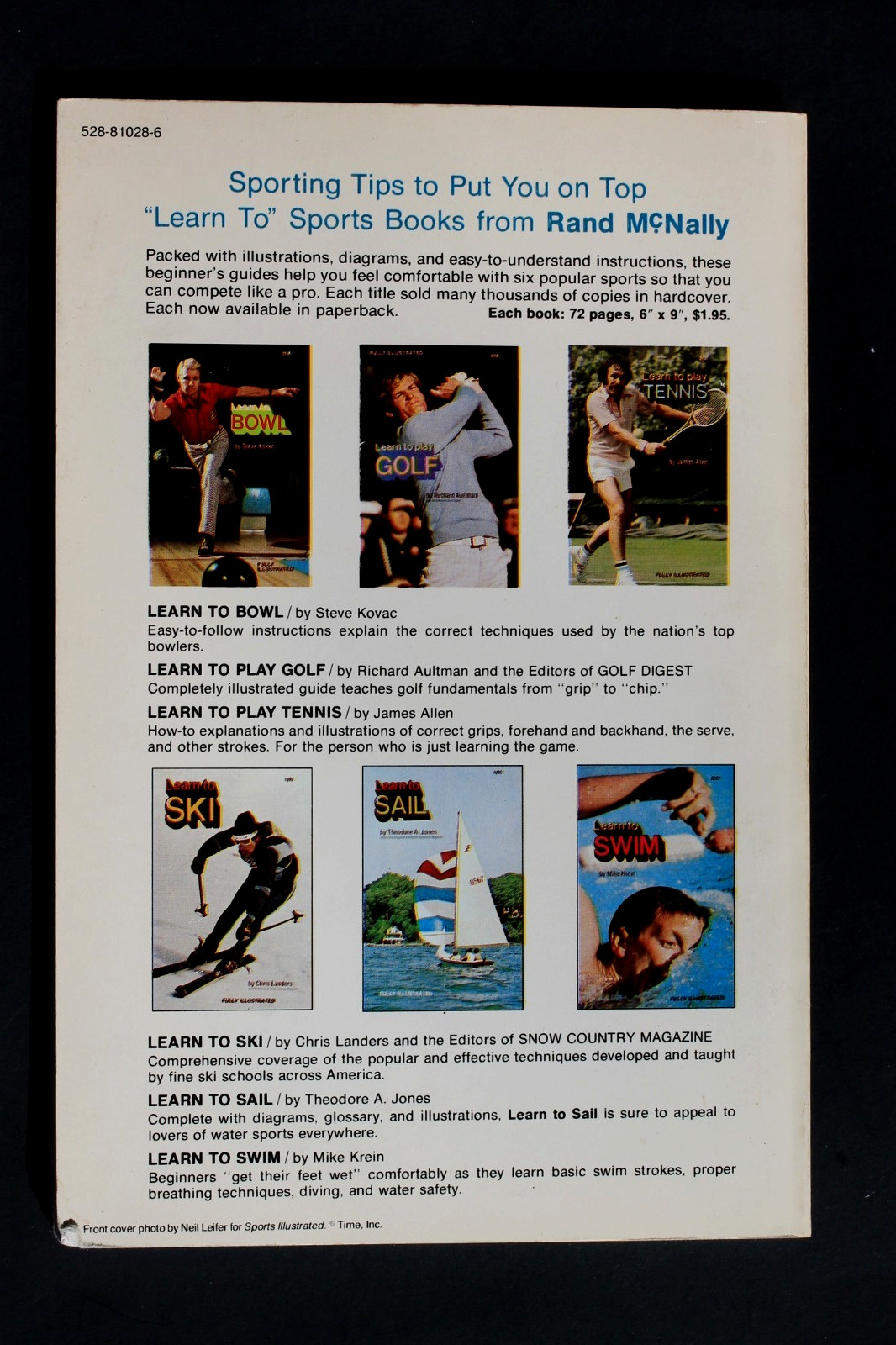 LEARN TO SWIM by Mike Krein 1976 paperback – Fully Illustrated