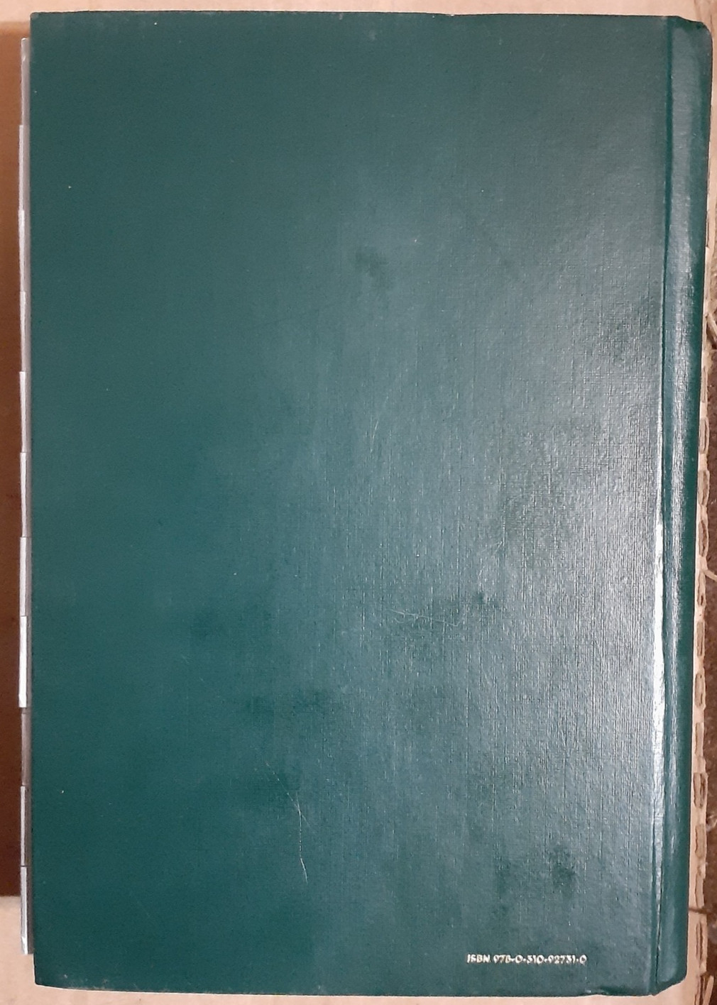 NASB – The Message Parallel Indexed Bible By Zondervan Staff (2004, Hardcover)
