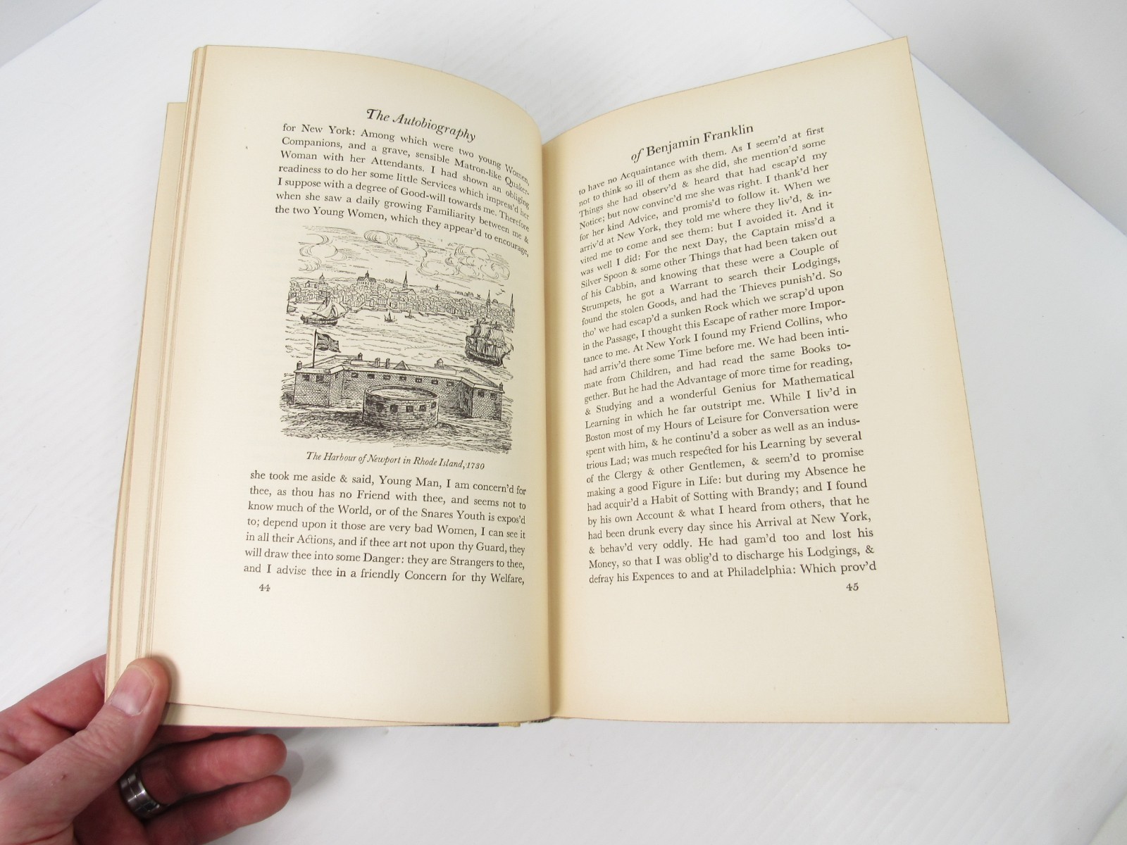 The Autobiography of Benjamin Franklin By B. Franklin (1951, Hardcover)