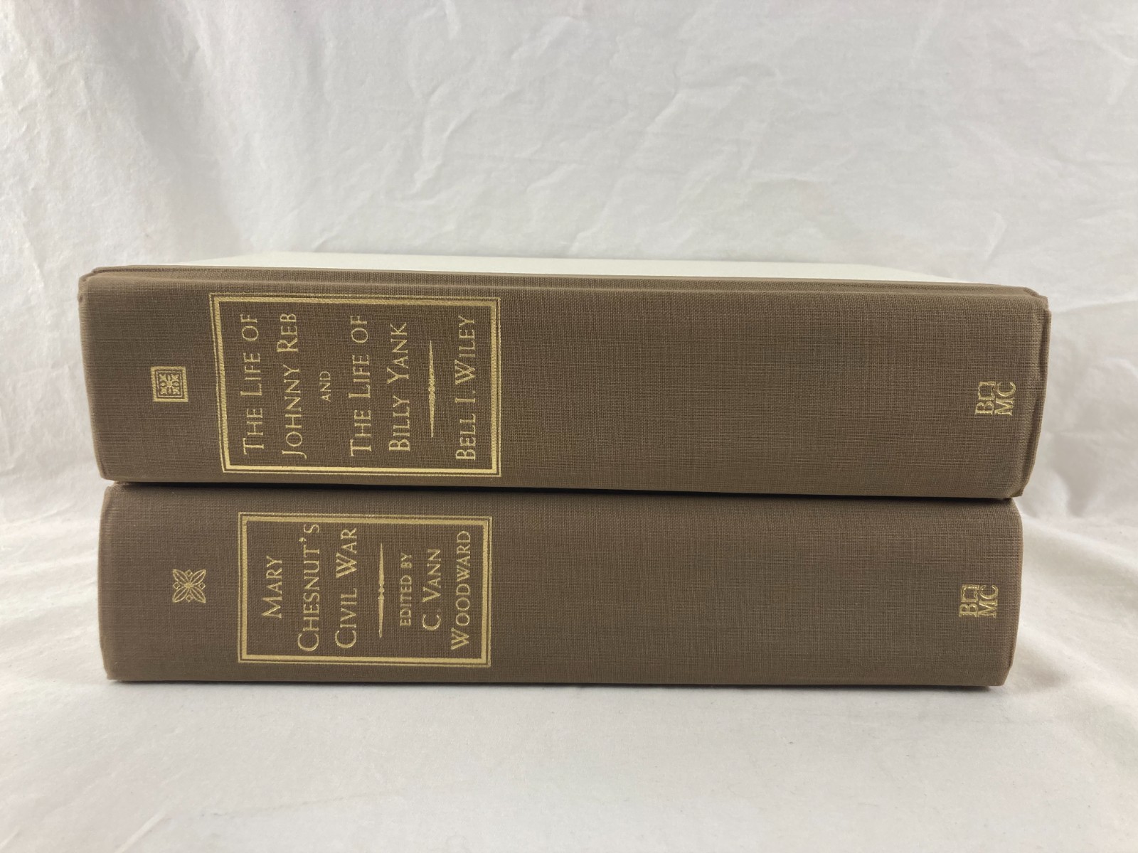 Life of Johnny Reb Billy Yank Mary Chesnut&rsquo;s Civil War by Wiley & Woodward HCDJ
