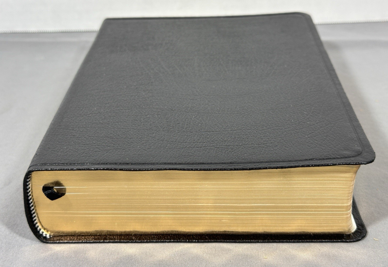 Hebrew Greek Key Word Study Bible KJV Genuine Leather Black AMG Publishers Box
