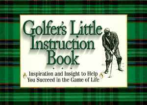 Golfer&rsquo;s Little Instruction Book – Paperback, by Cook David C – Good