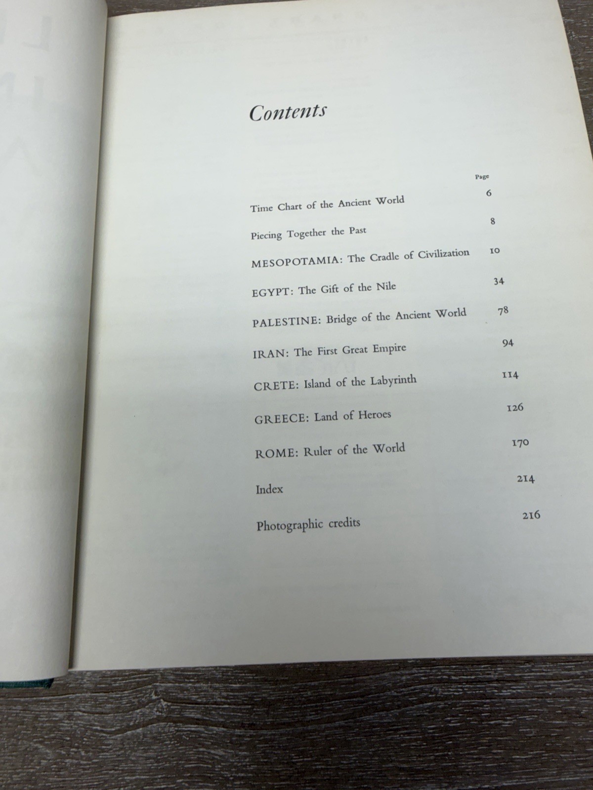 Life in the Ancient World 1961 Random House HC Illustrated Ancient History Book
