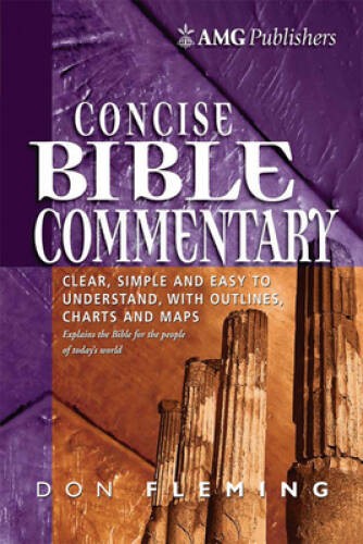 AMG Concise Bible Commentary (AMG Concise Series) – Hardcover – ACCEPTABLE
