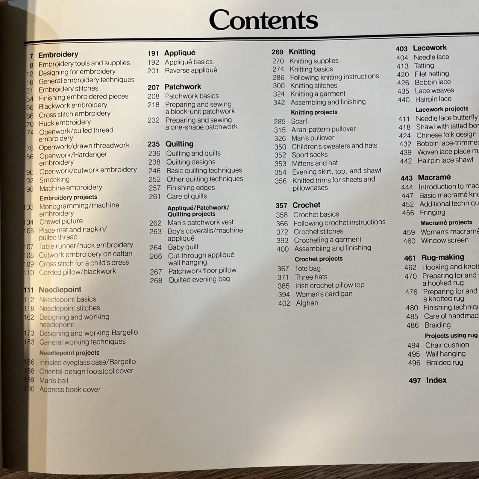 Complete Guide to Needlework Reader&rsquo;s Digest Editors 1984 Vtg Hardback 504 pages