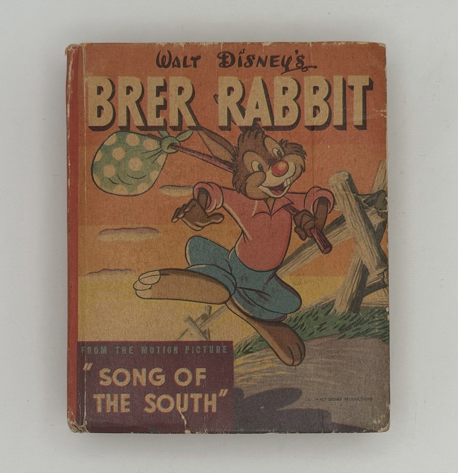 Big Better Little Book Walt Disney&rsquo;s Brer Rabbit Whitman Publishing Comic 1947