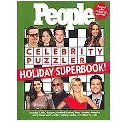 The PEOPLE Celebrity Puzzler Holiday Superbook! Puzzles Crossword **BRAND NEW!**