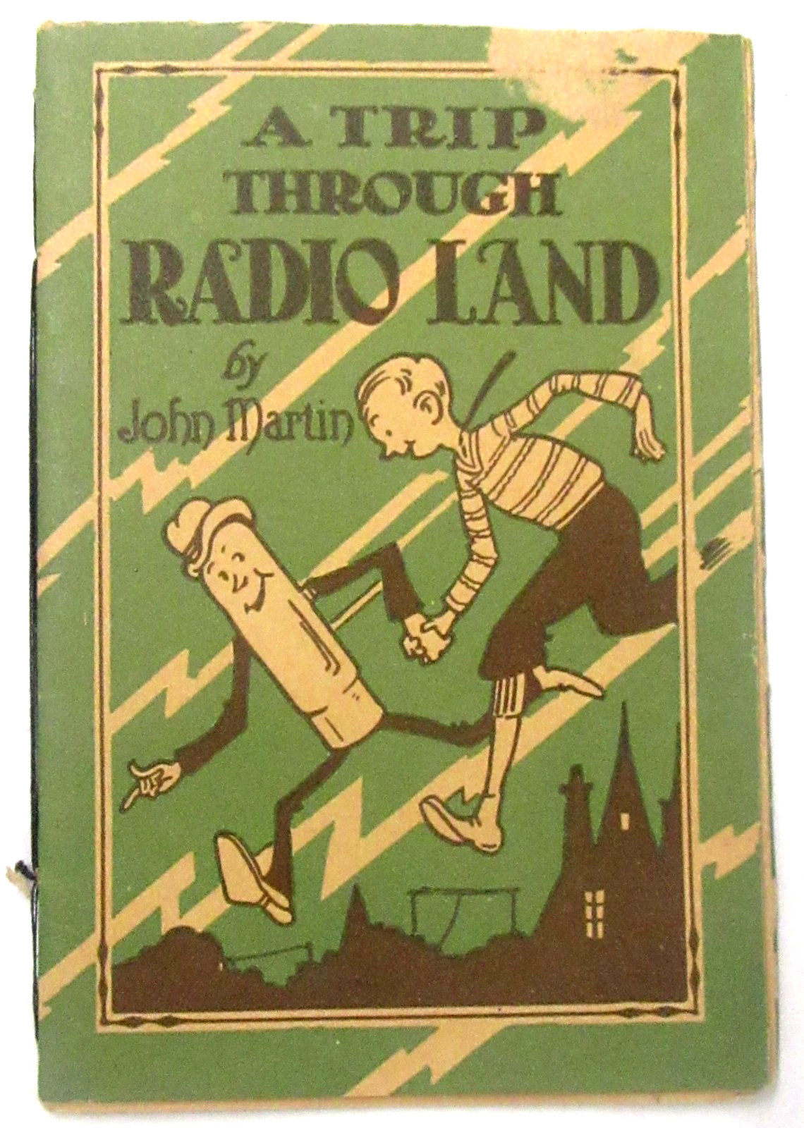 ca 1930 book A TRIP THROUGH RADIO LAND Martin WCCO Northwestern Broadcasting yz
