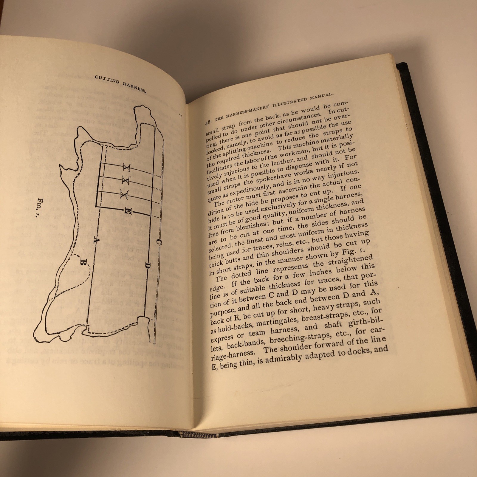 The Harness Makers&rsquo; Illustrated Manual – Faux Leather bound HC Facsimile Reprint
