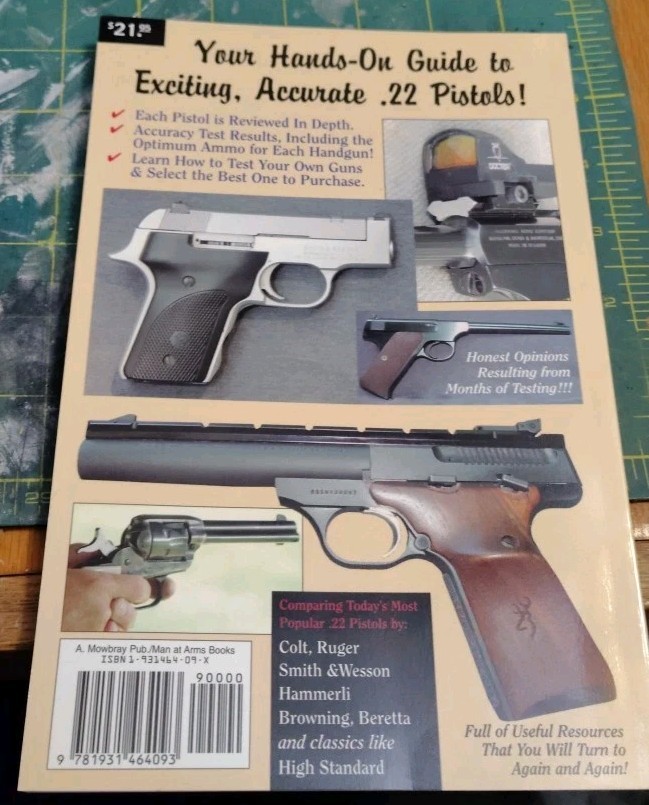 .22 Caliber Handguns : A Shooter&rsquo;s Guide by D. F. Geiger (2003, Trade Paperback)