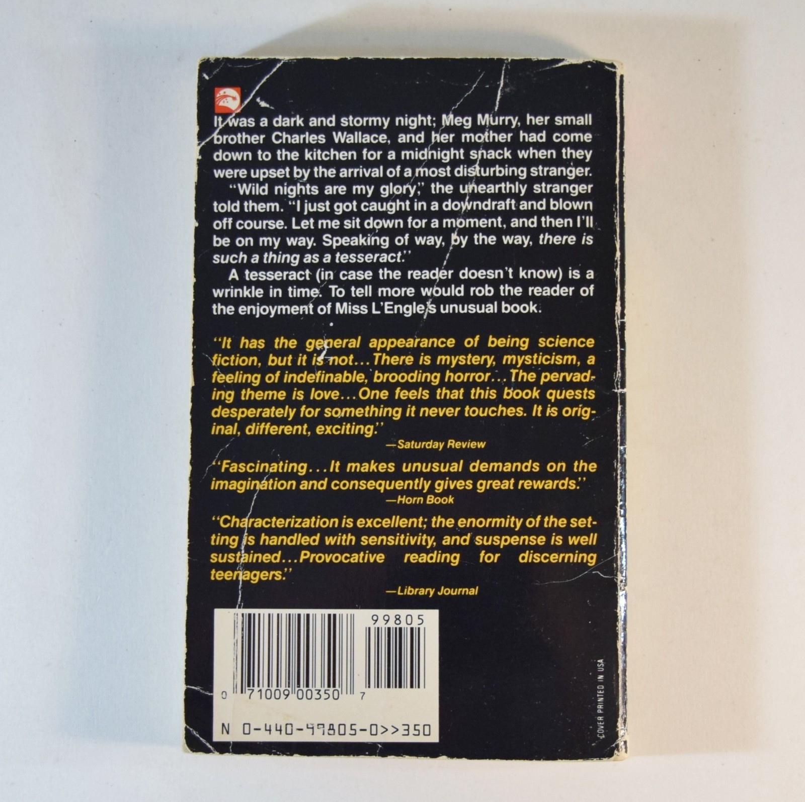 A Wrinkle in Time by Madeleine L&rsquo;Engle 1976 vintage paperback Stranger Things
