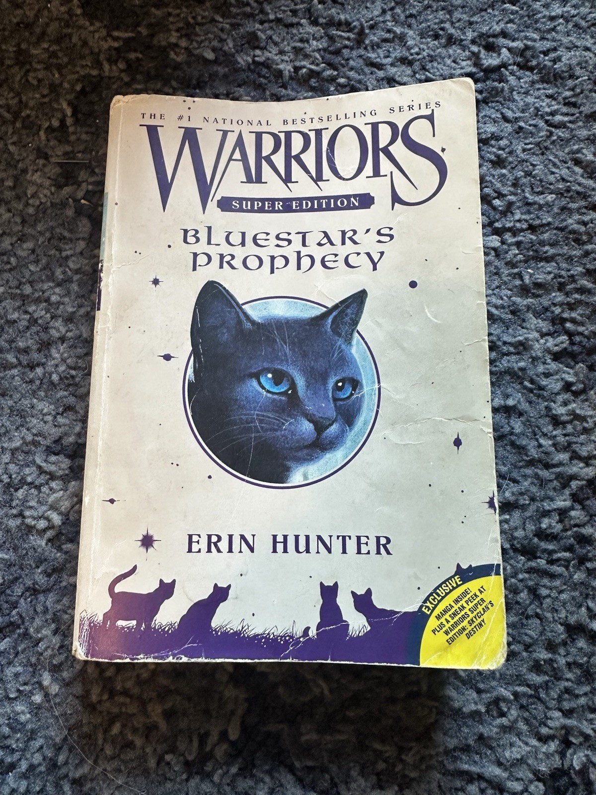 Warriors Super Edition Bluestar&rsquo;s Prophecy Paperback by Erin Hunter Harper